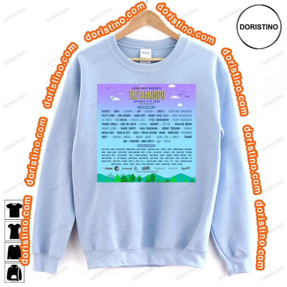 Trotamundo Festival 2024 Hoodie Tshirt Sweatshirt