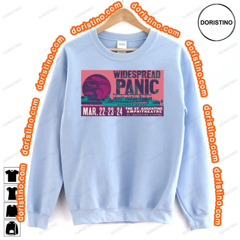 Widespread Panic 2024 Tour Sweatshirt Long Sleeve Hoodie