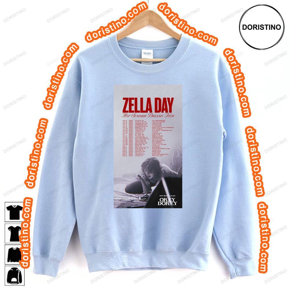 Zella Day Tour 2024 Date Tshirt Sweatshirt Hoodie