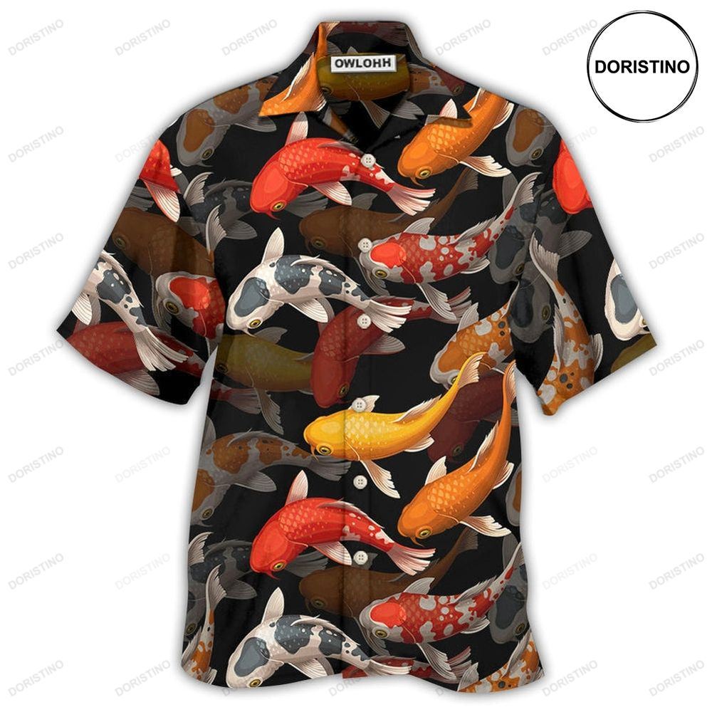Koi Fish Basic Lovely Hawaiian Shirt