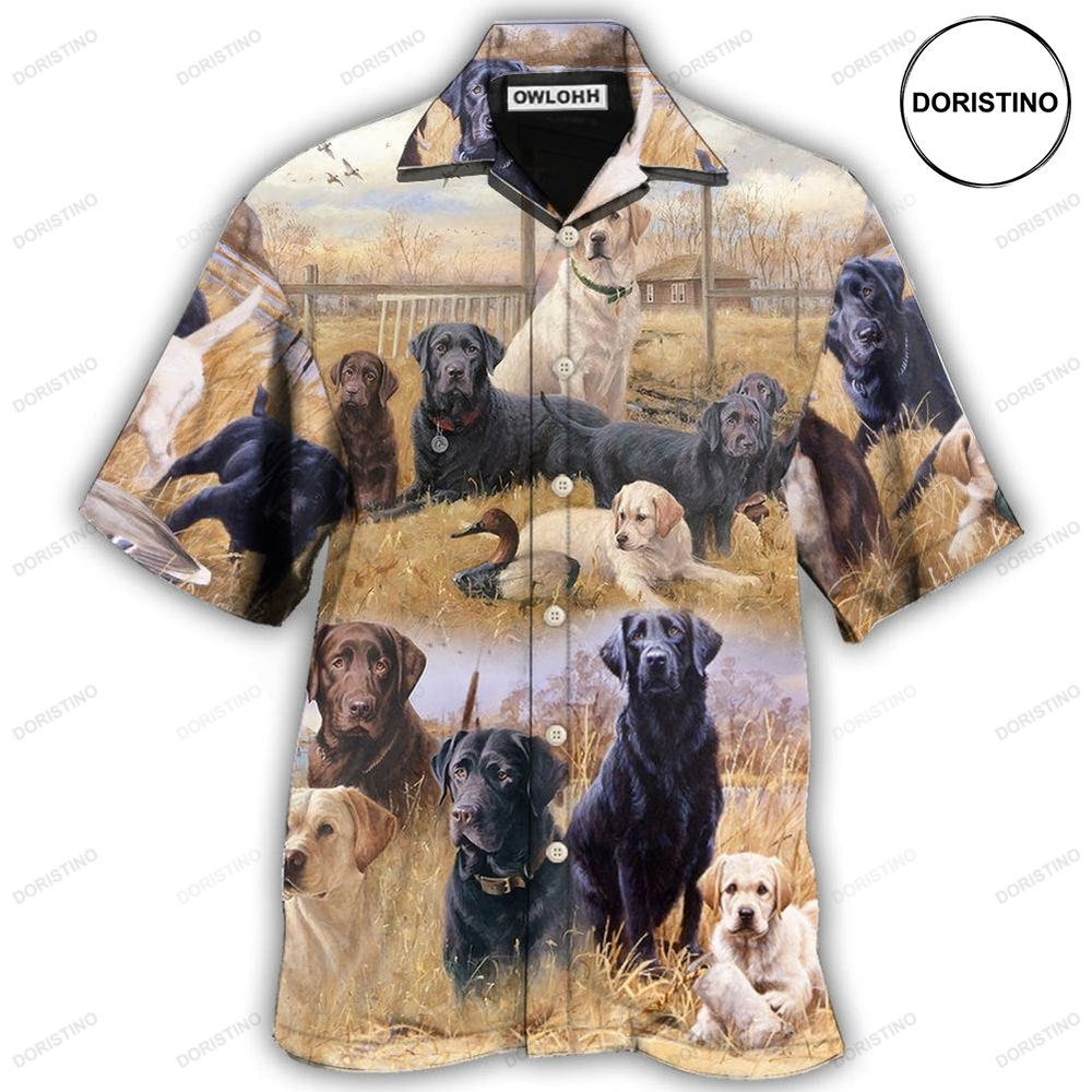 Labrador Retriever Hunting Dog Lovely Limited Edition Hawaiian Shirt