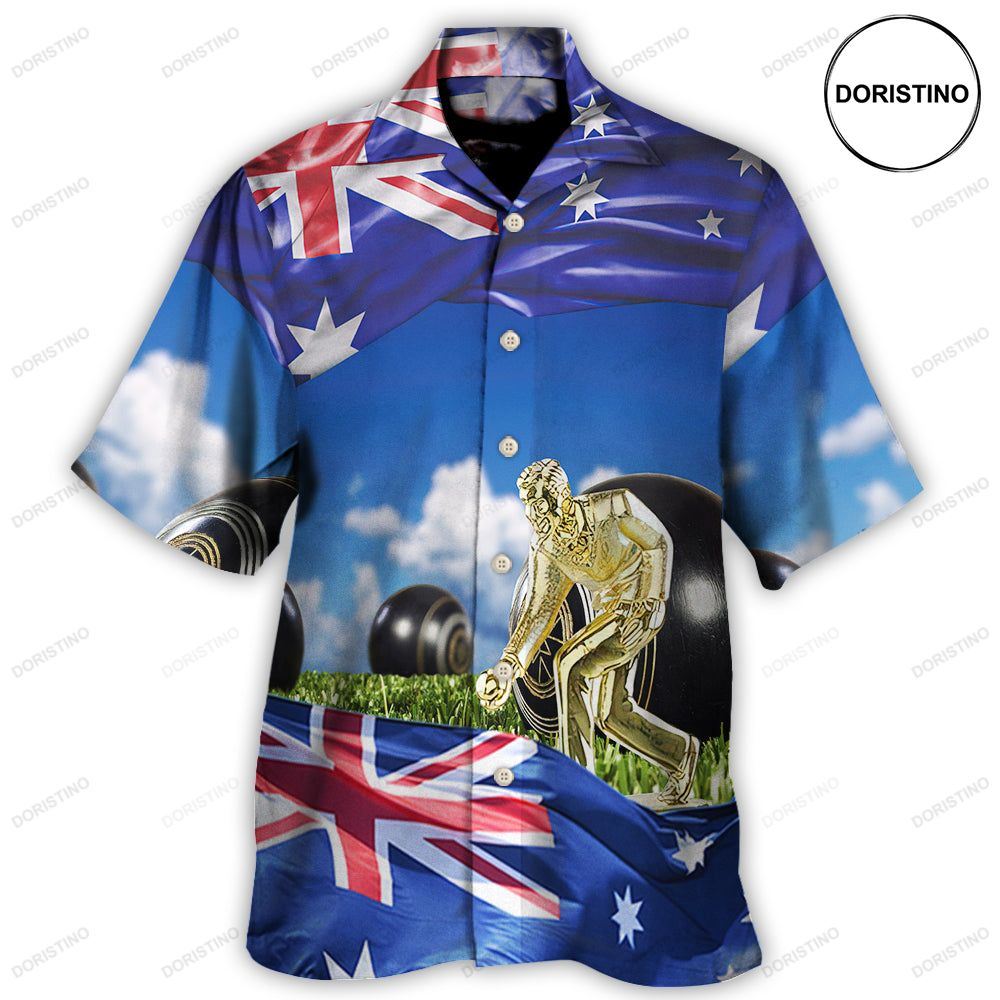 Lawn Bowling The Flag Fly With Wind Limited Edition Hawaiian Shirt