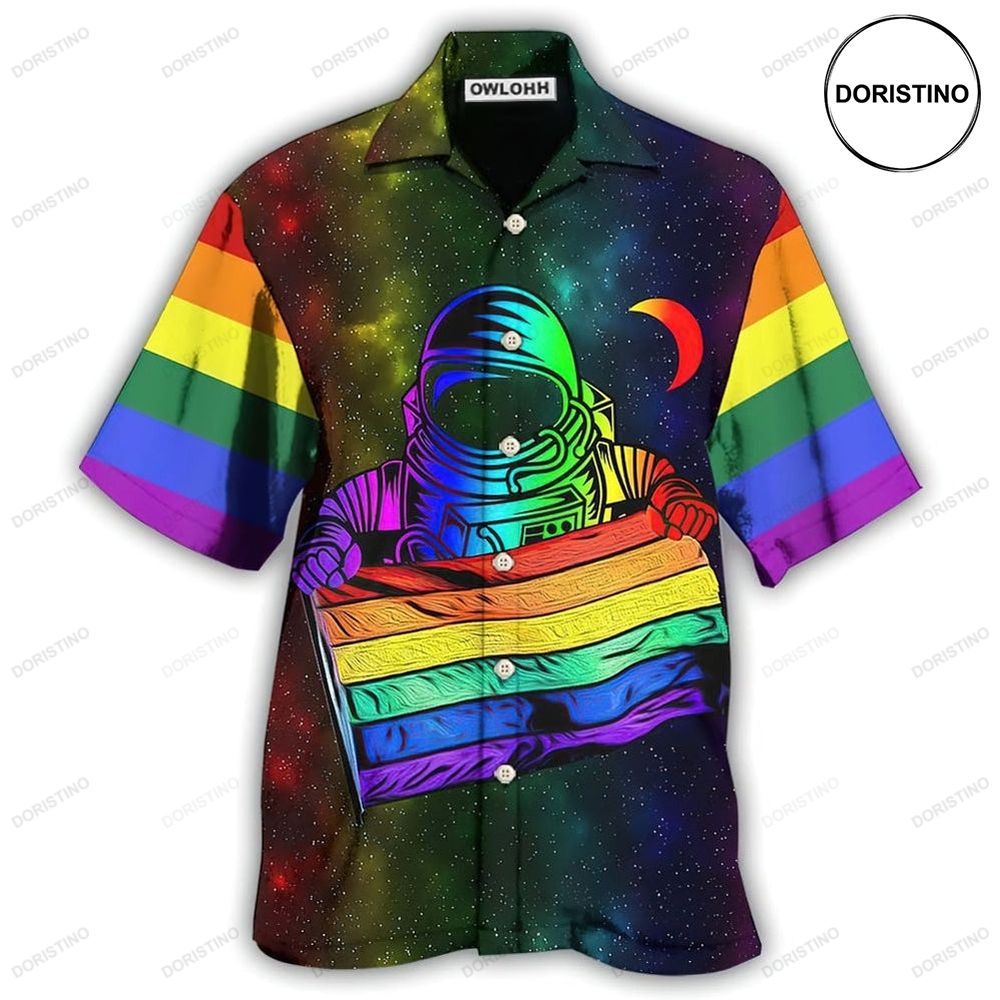 Lgbt Pride Astronaut Limited Edition Hawaiian Shirt