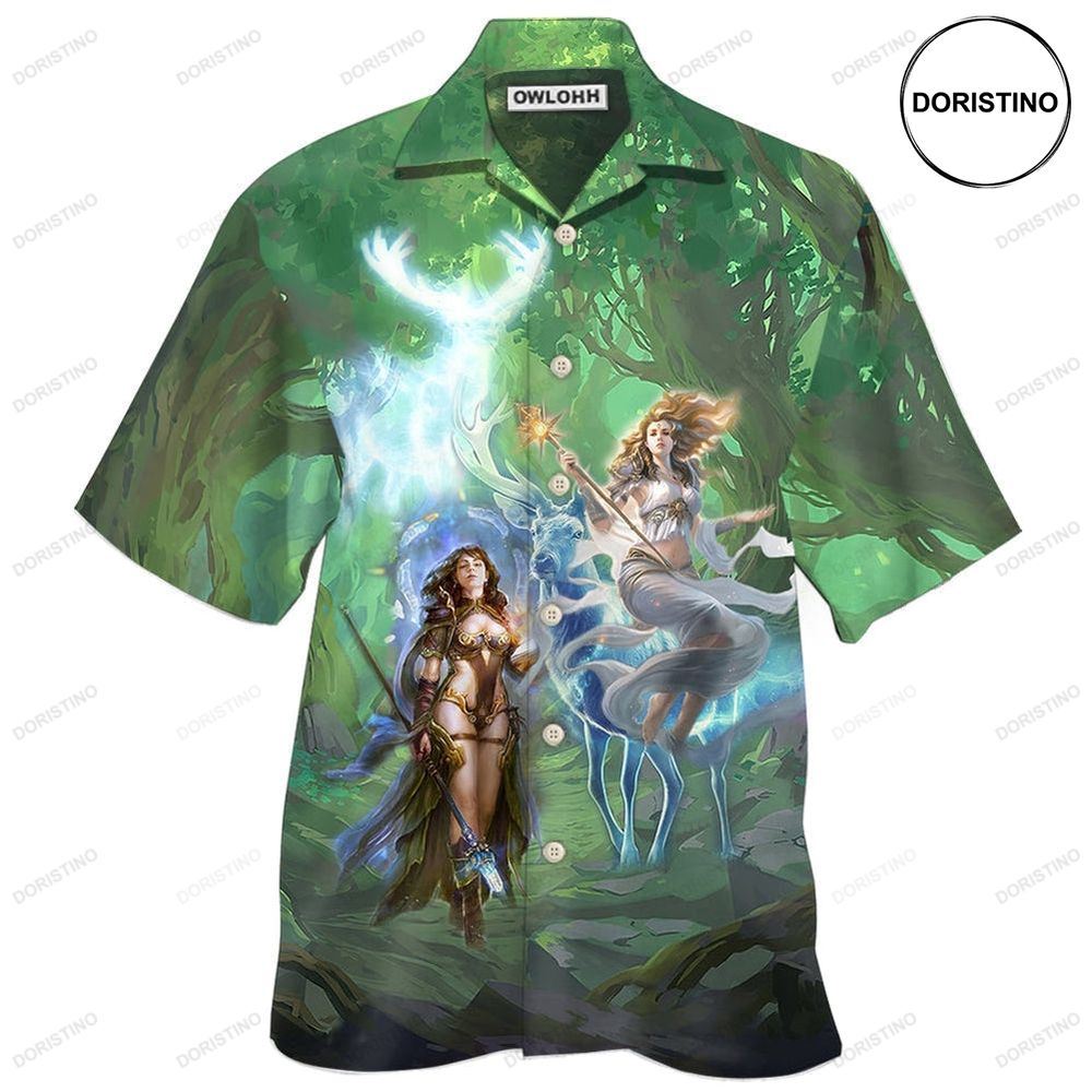 Magic Amazing I Believe In Magic With Green Limited Edition Hawaiian Shirt