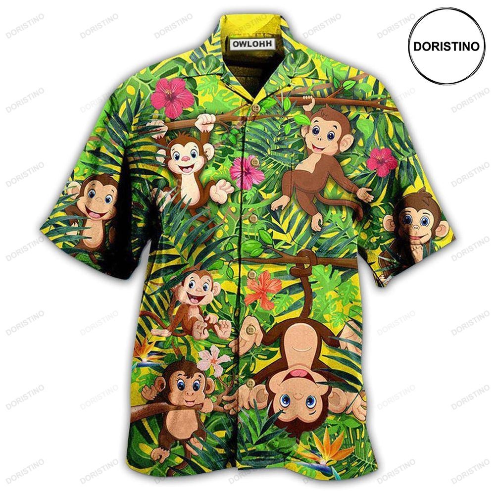 Monkey Animals Are My Spirit Limited Edition Hawaiian Shirt