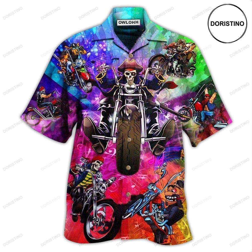 Motorcycle It's Never Late To Take A Ride Limited Edition Hawaiian Shirt