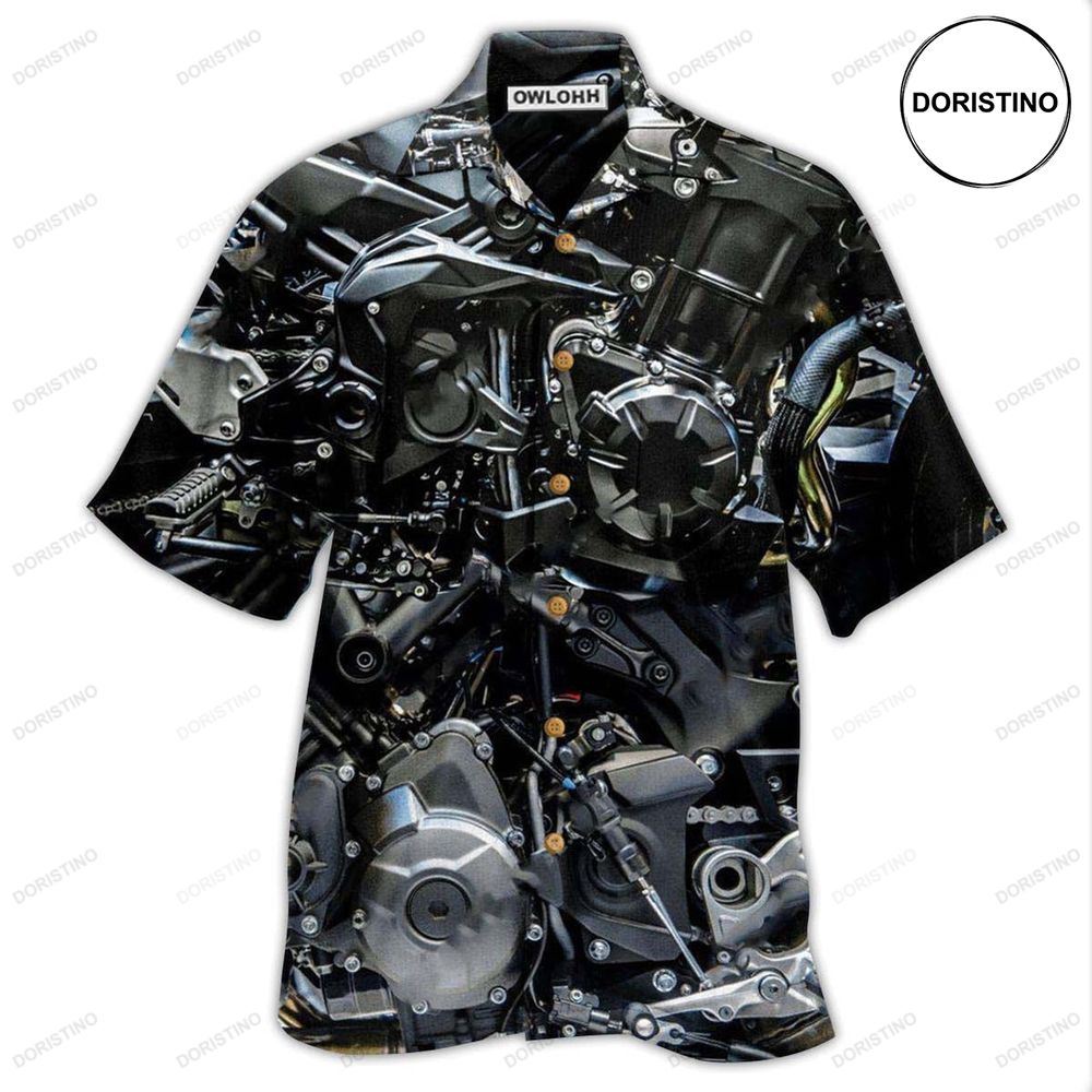 Motorcycle Live To Ride Luxury Awesome Hawaiian Shirt