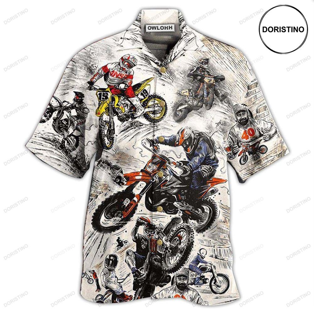 Motorcycle Ride Hard And Cool Hawaiian Shirt