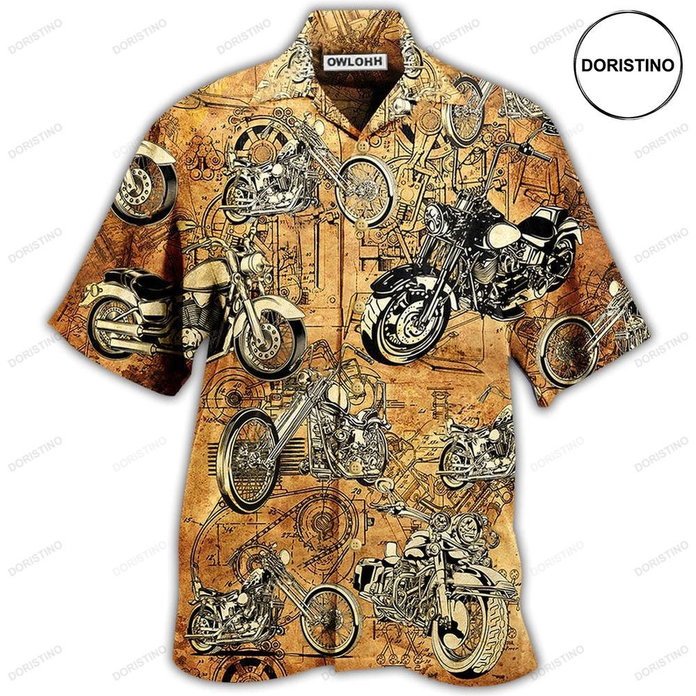 Motorcycle Vintage I'm Cool Limited Edition Hawaiian Shirt