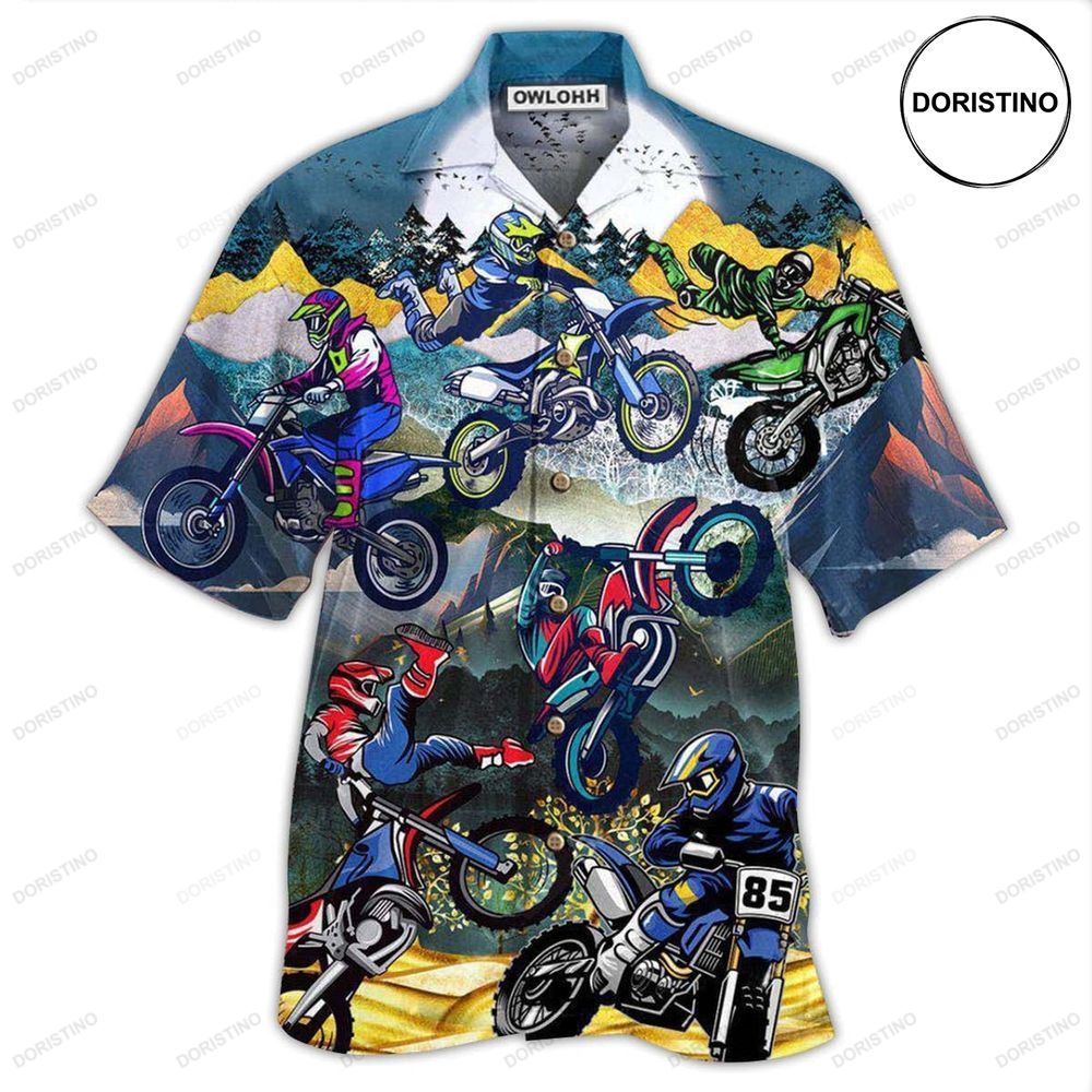 Motorcycle When Life Gets Complicated I Ride Limited Edition Hawaiian Shirt