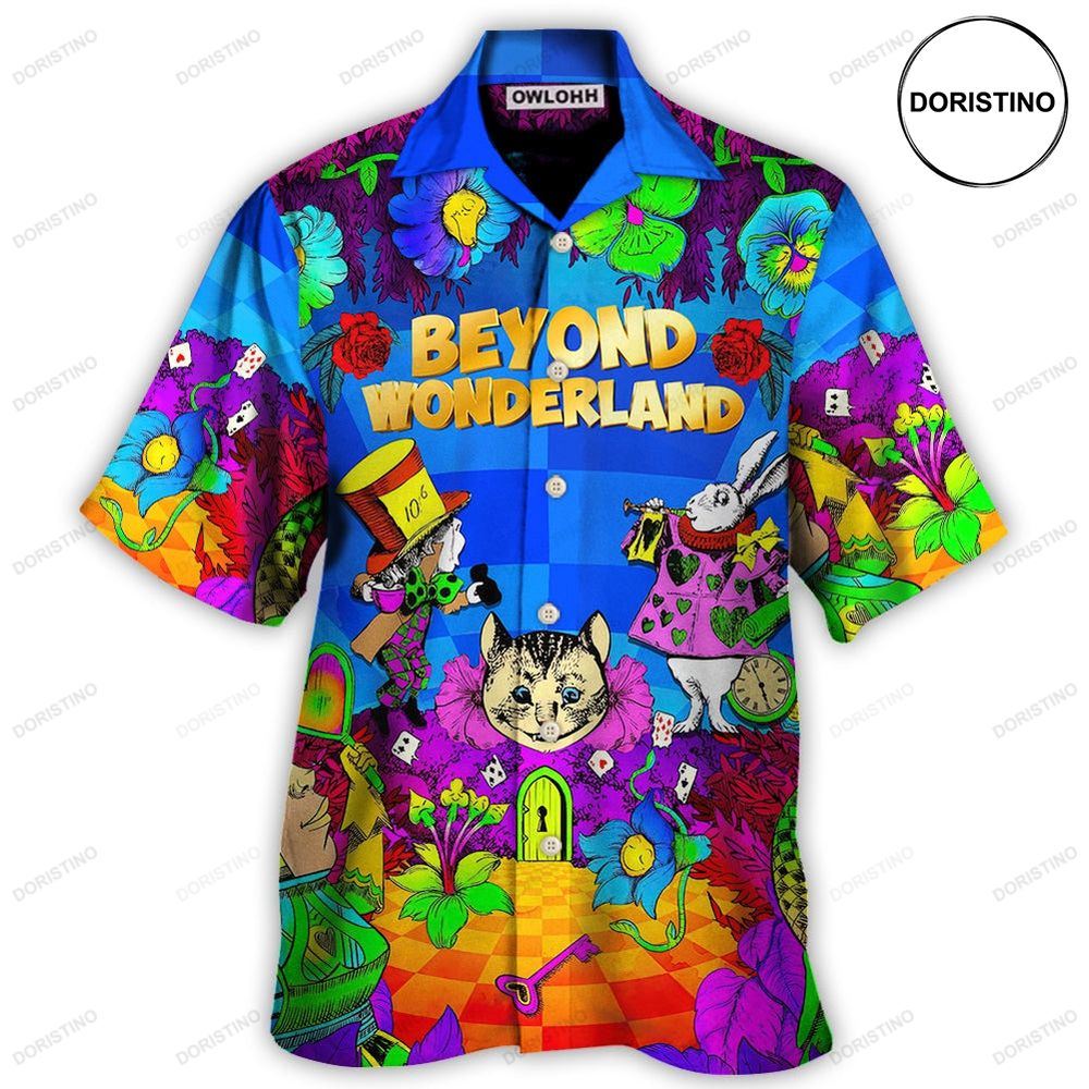 Music Event Beyond Wonderland Festival Lover Colorful Art Limited Edition Hawaiian Shirt