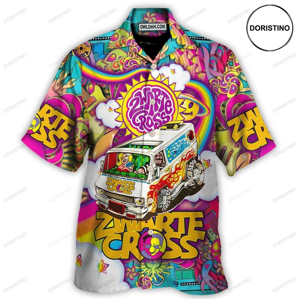 Music Event Zwarte Cross Follow The Beat Hippie Limited Edition Hawaiian Shirt