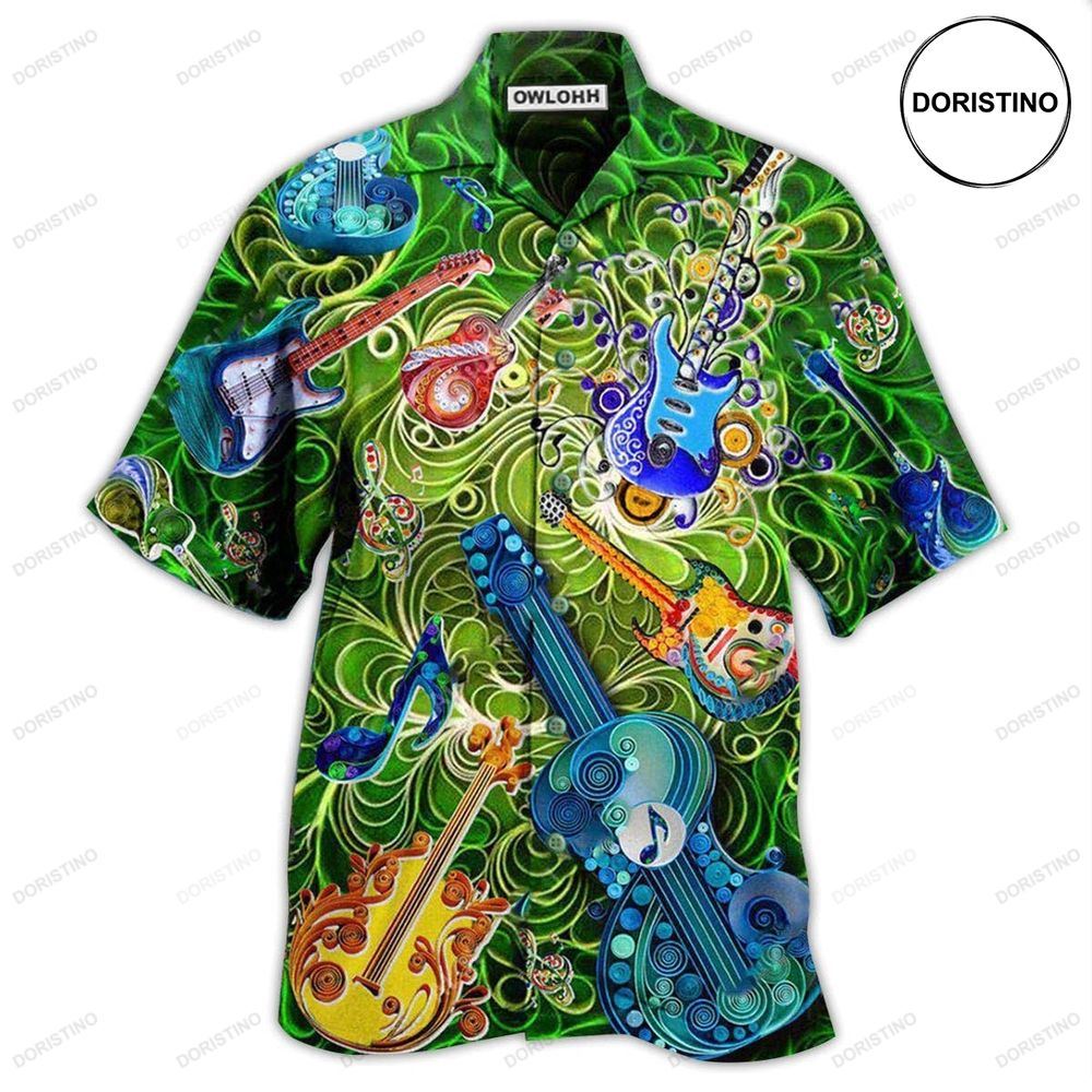 Music Melody Of Time Guitar It Is Magic Limited Edition Hawaiian Shirt