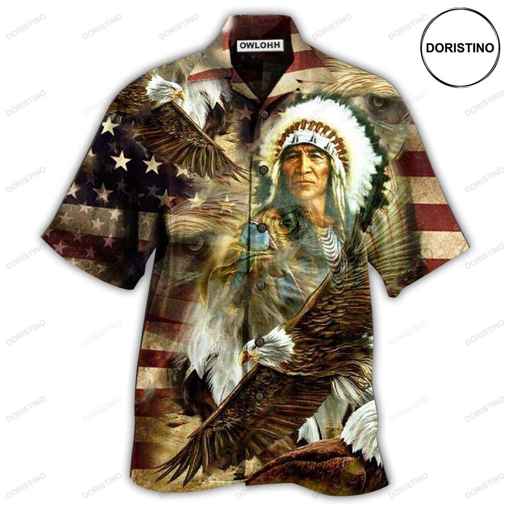 Native American Proud Eagle Cool Limited Edition Hawaiian Shirt