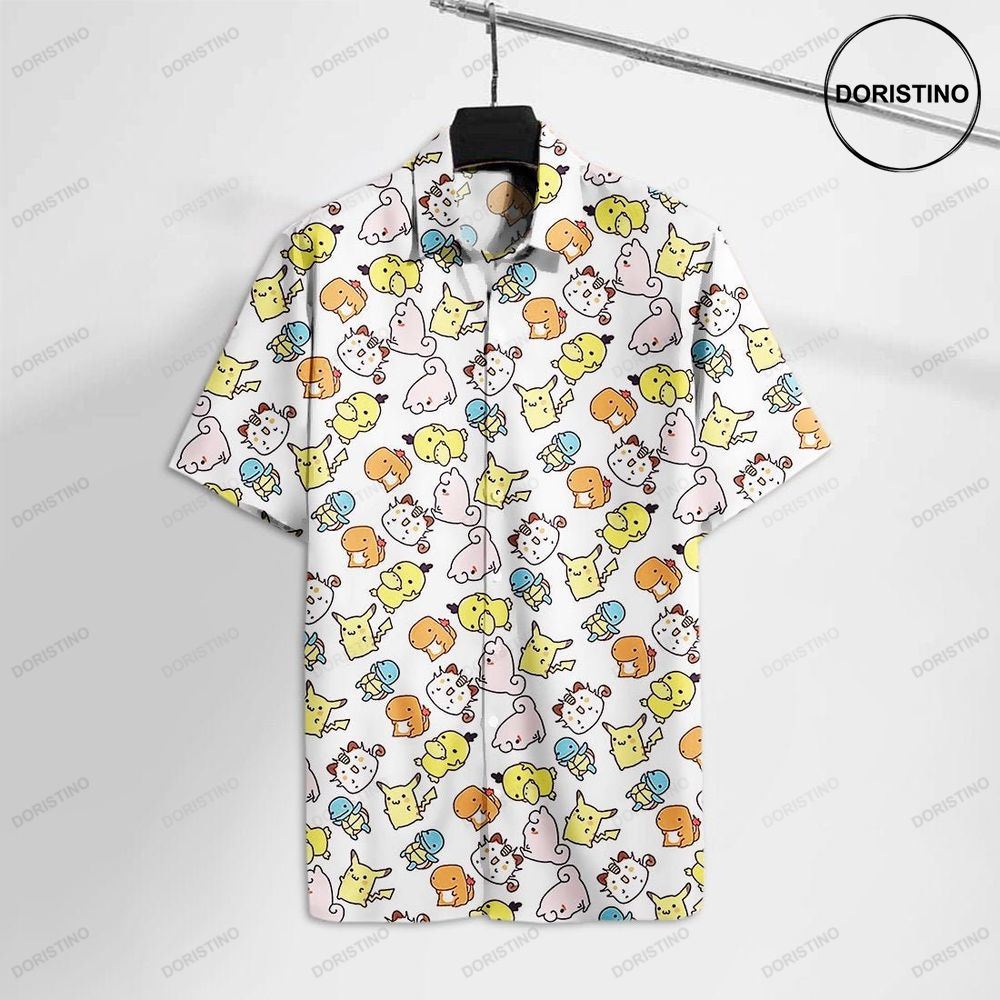 Pokemon For Women Men Custom Awesome Hawaiian Shirt