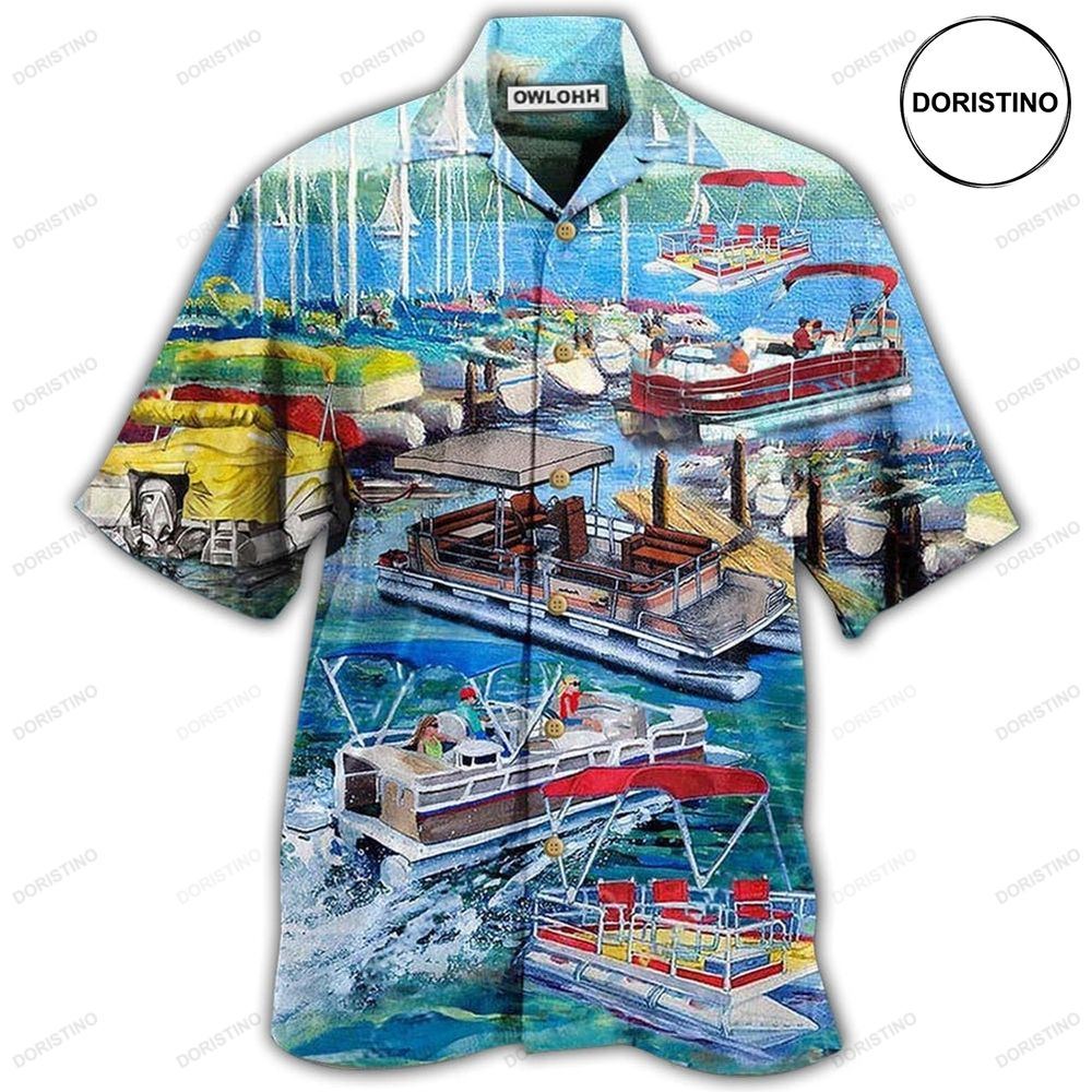 Pontoon Captain Life Limited Edition Hawaiian Shirt