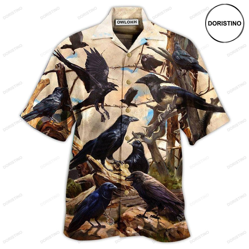 Raven All Crows Are Not Raven Awesome Hawaiian Shirt