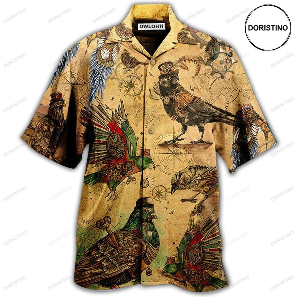 Raven Just Aren't To Be Caged Hawaiian Shirt