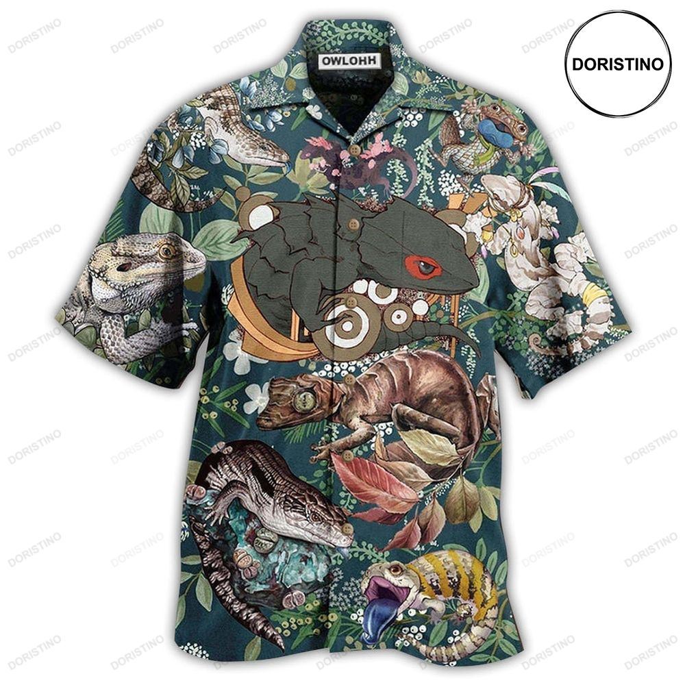 Reptile Animals Love Reptile Awesome Hawaiian Shirt