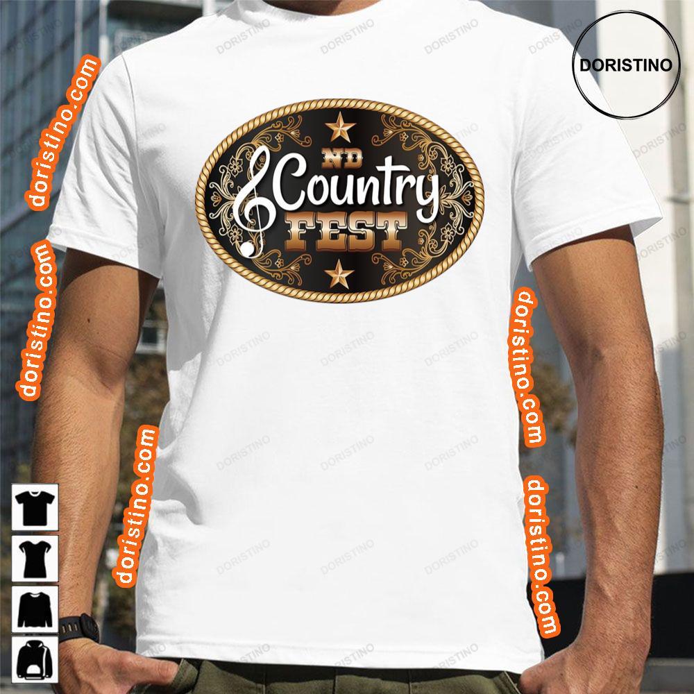 Nd Country Fest 2024 Logo Shirt