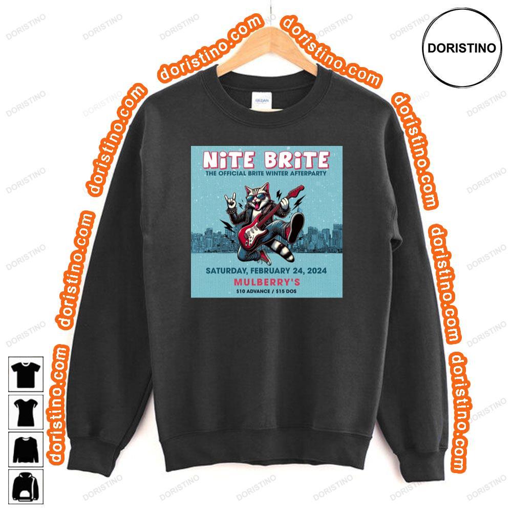 Nite Brite The Official Brite Winter Afterparty 2024 Shirt