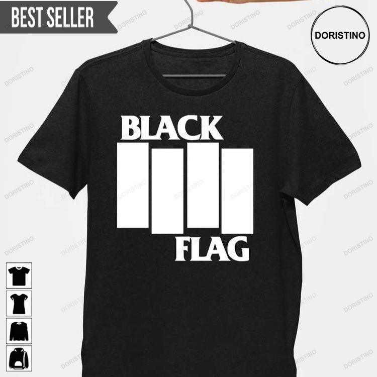 Black Flag Band Music Doristino Trending Style