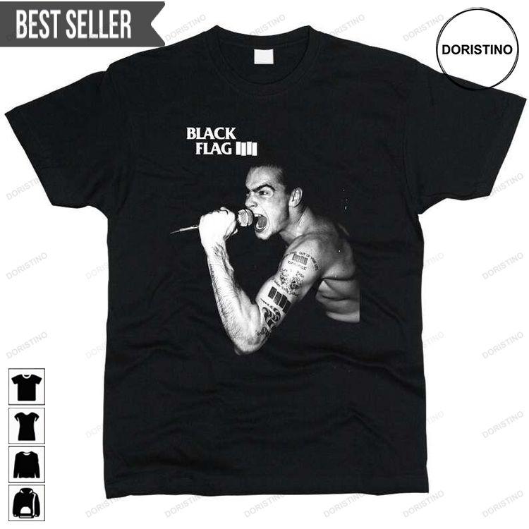 Black Flag Iiii Short-sleeve Doristino Awesome Shirts