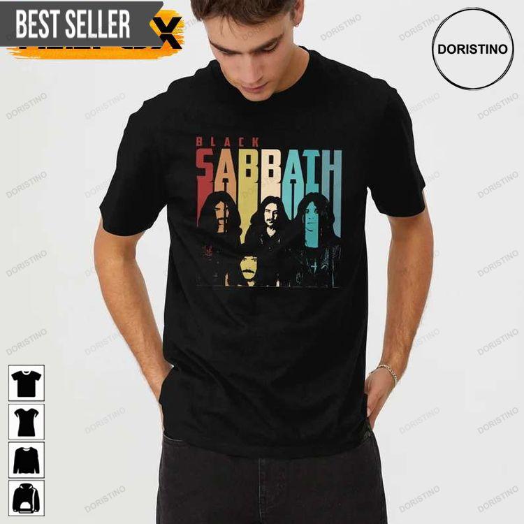 Black Sabbath Band Vintage Retro Doristino Awesome Shirts