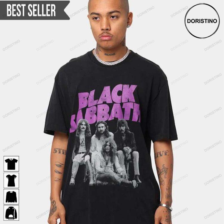 Black Sabbath Rock Band Vintage Doristino Limited Edition T-shirts