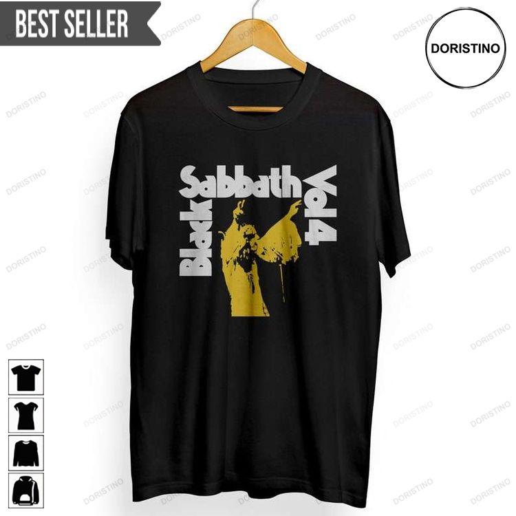 Black Sabbath Vol 4 Rock Band Doristino Limited Edition T-shirts