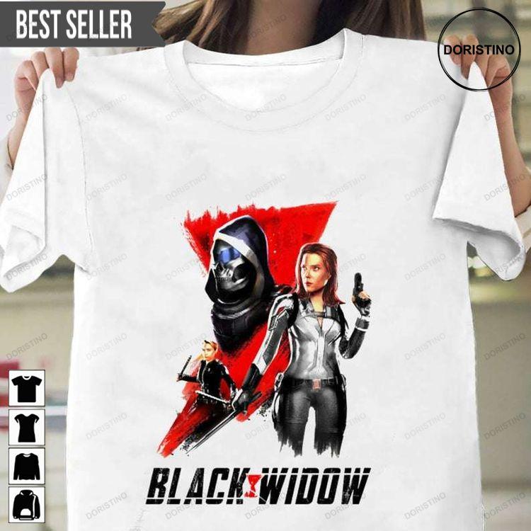 Black Widow Adventure Action Marvel Comics Natasha Romanoff Doristino Limited Edition T-shirts