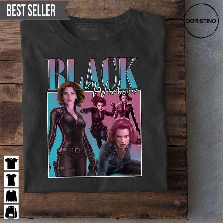 Black Widow Lover Unisex Doristino Awesome Shirts