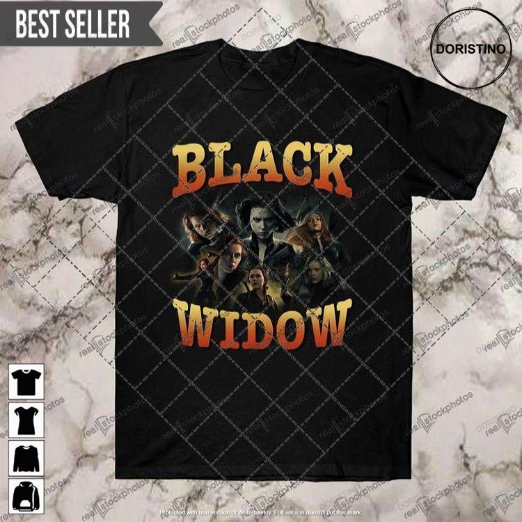 Black Widow Movie Scarlett Johansson Black Doristino Awesome Shirts