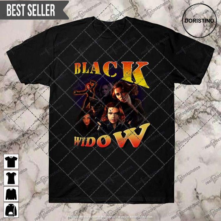 Black Widow Scarlett Johansson Black Doristino Awesome Shirts