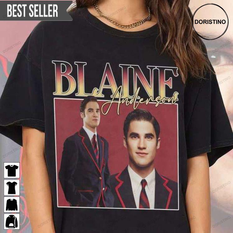 Blaine Anderson Graphic Vintage Doristino Limited Edition T-shirts