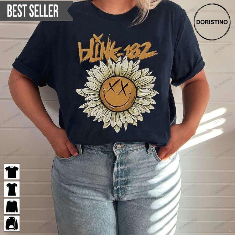 Blink 182 Sunflower Short-sleeve Doristino Awesome Shirts