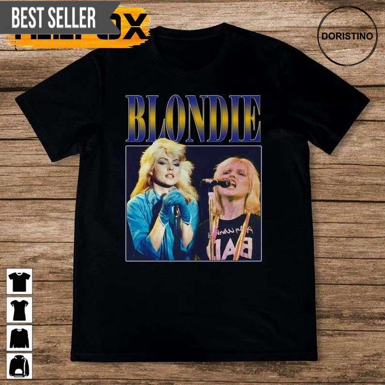 Blondie Debbie Harry Music Band Unisex Doristino Awesome Shirts
