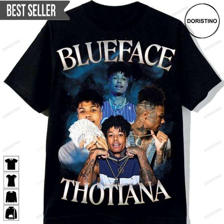 Blueface Thotiana Rapper Doristino Limited Edition T-shirts