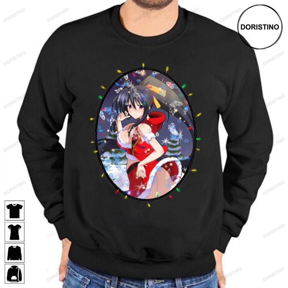 Seductive Christmas Akeno Highschool Dxd Trending Style