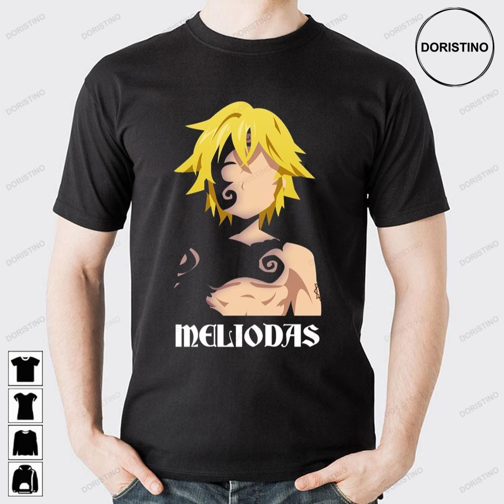 Seven Deadly Sins Meliodas Stylized Artwork Awesome Shirts