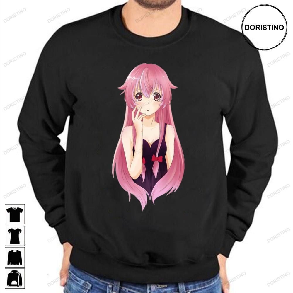 Sexy Girl Yuno Gasai Future Diary Limited Edition T-shirts