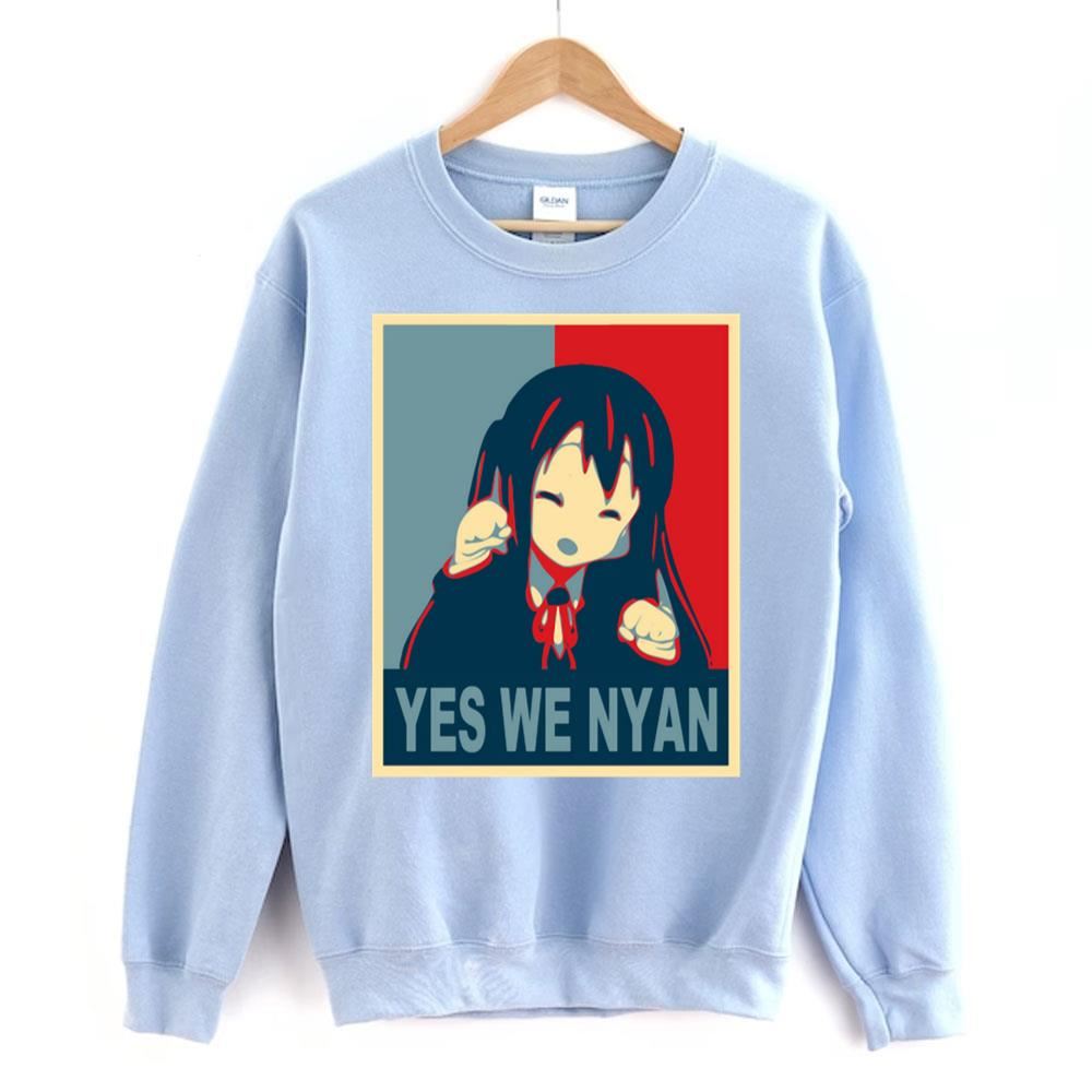 Azusa Yes We Nyan K-on Doristino Awesome Shirts