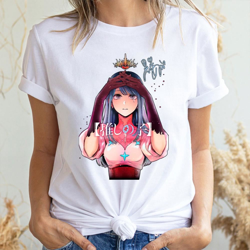 Beautiful Ai Hoshino Oshi No Ko Anime Doristino Limited Edition T-shirts