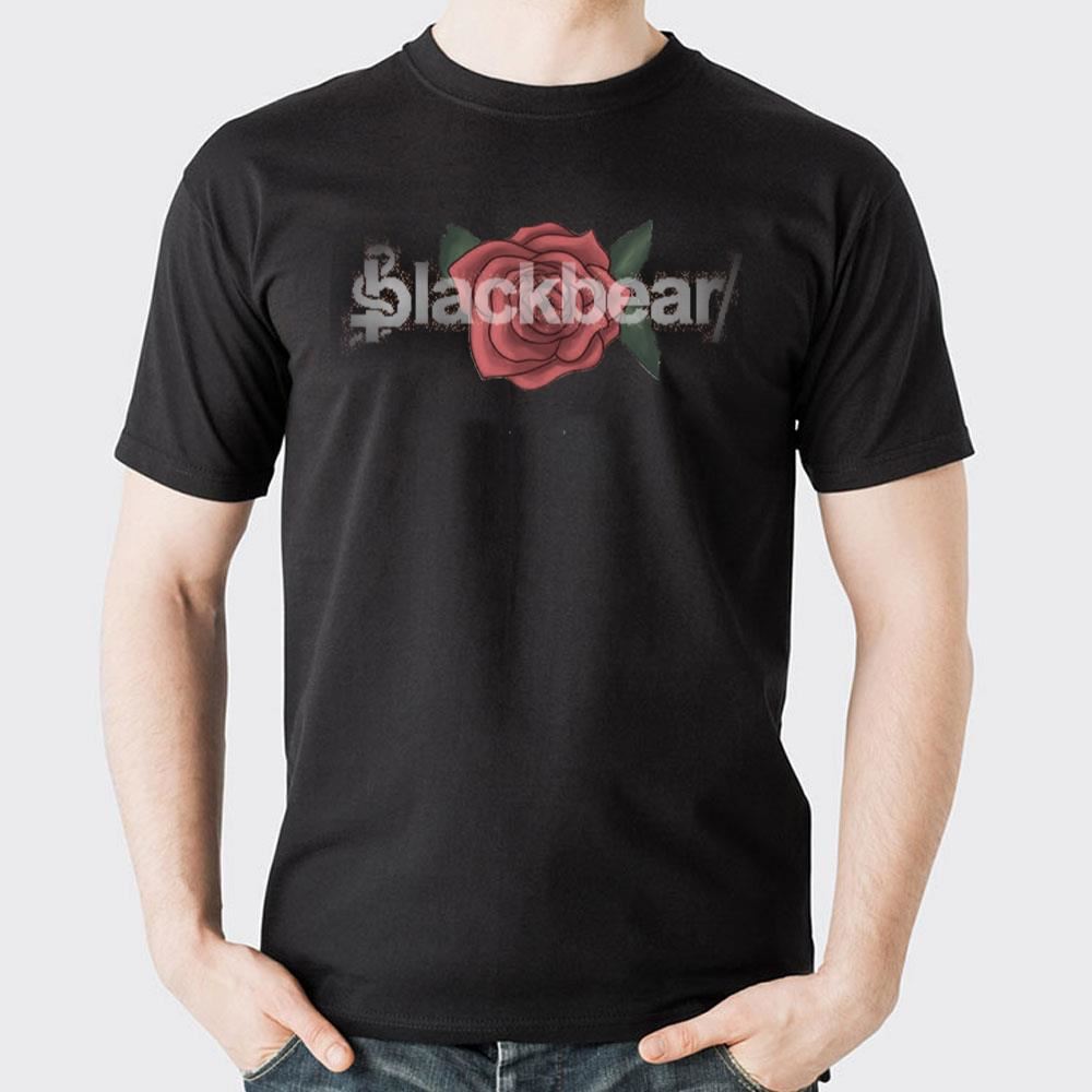 Blackbear Logo With Faded Rose Doristino Awesome Shirts