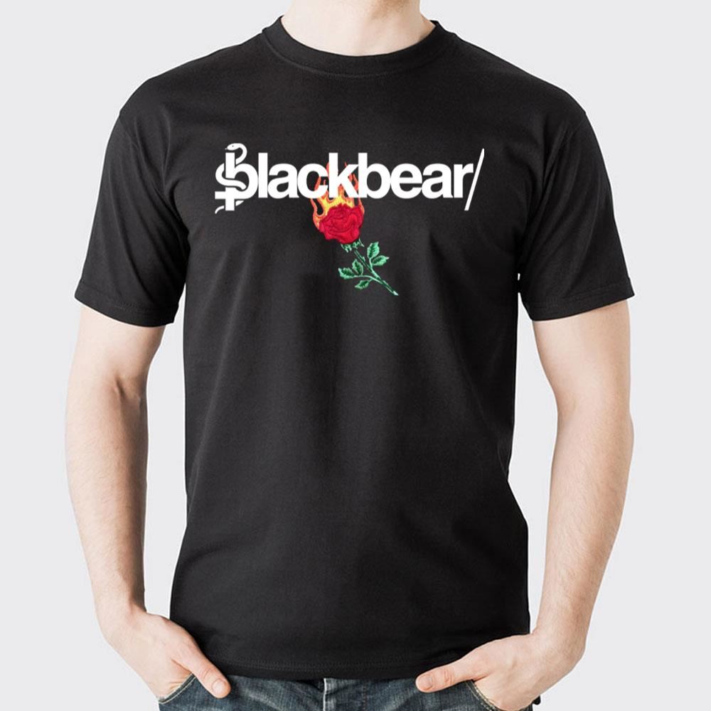 Blackbear Rose W Fire Doristino Limited Edition T-shirts