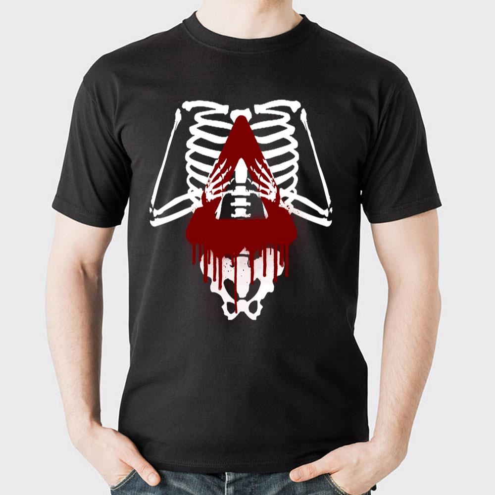 Bloody Bastille Skeleton Doristino Awesome Shirts