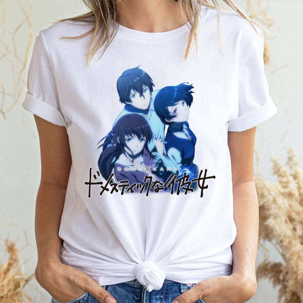 Blue Art Domestic Na Kanojo Doristino Awesome Shirts