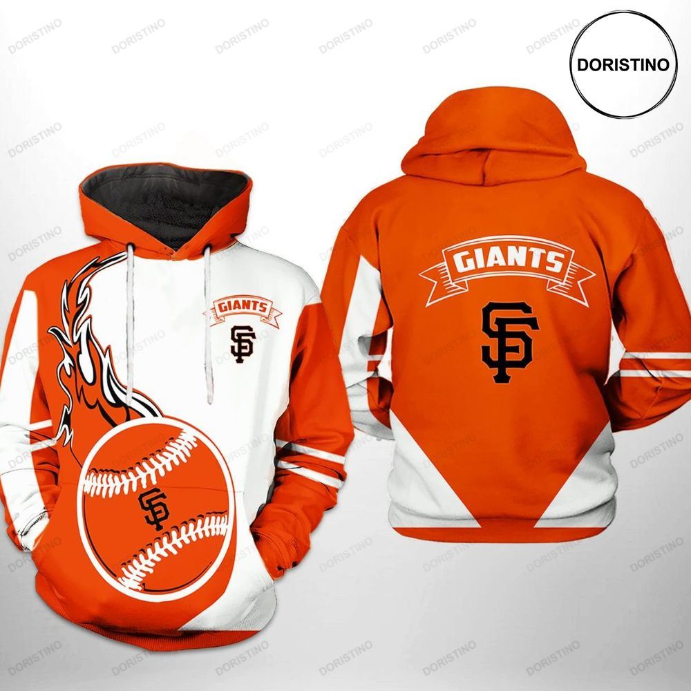 San Francisco Giants Mlb Classic Awesome 3D Hoodie