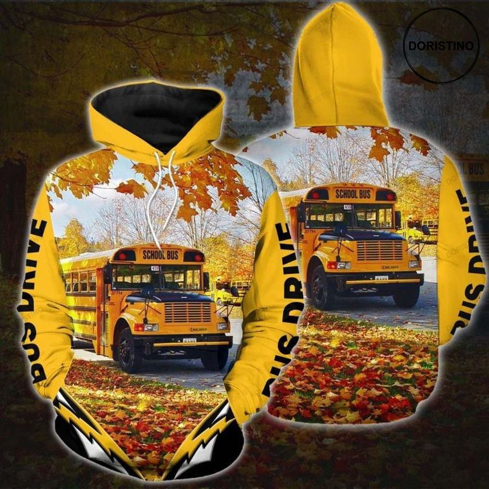 School Bus Driver Limited Edition 3d Hoodie