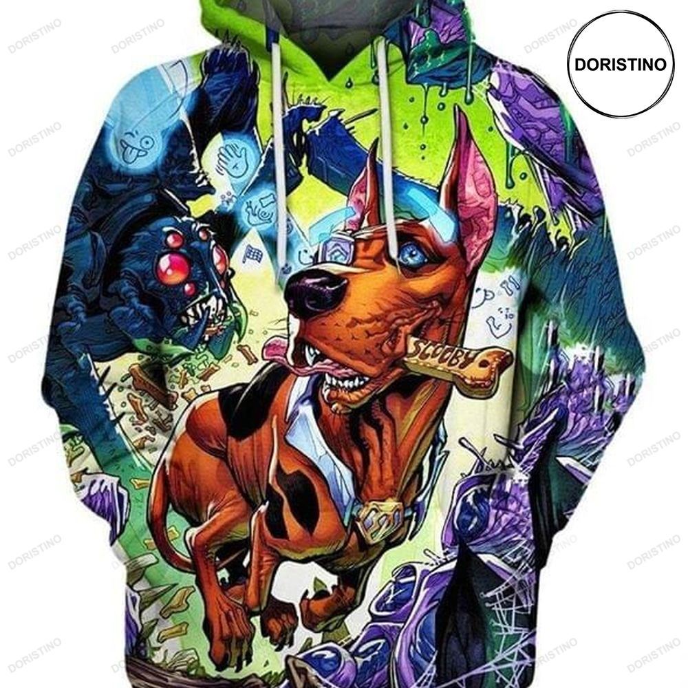 Scooby Doo Dog Horror Full Ing All Over Print Hoodie